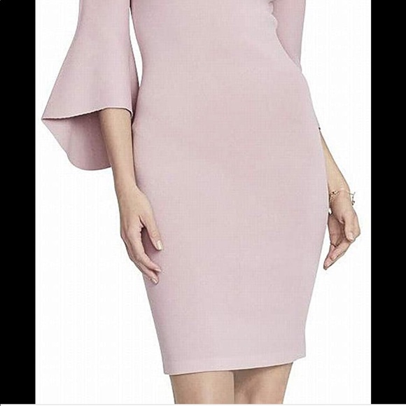 NWT Rachel off shoulder blush dress - Picture 2 of 7